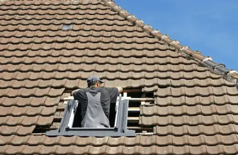 Pose de velux - Lanton